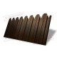 Профнастил фигурный С10 - 0,45 Окрас - А, Print Premium с пленкой Antique Wood.