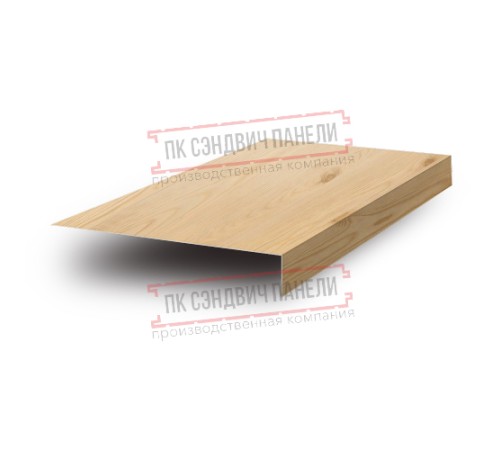 Планка карнизного свеса 200х30х2000 ECOSTEEL-Сосна-0.5