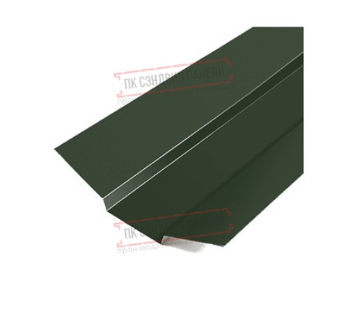 Планка ендовы верхняя 76х76х2000 Viking E Ral6007-0.5