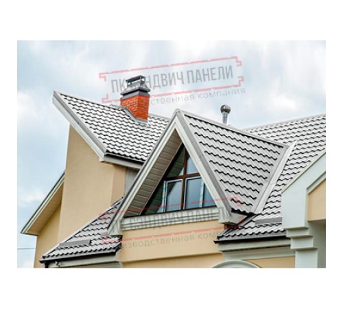 Планка ендовы верхняя 76х76х2000 ПРМ-9006-0.5
