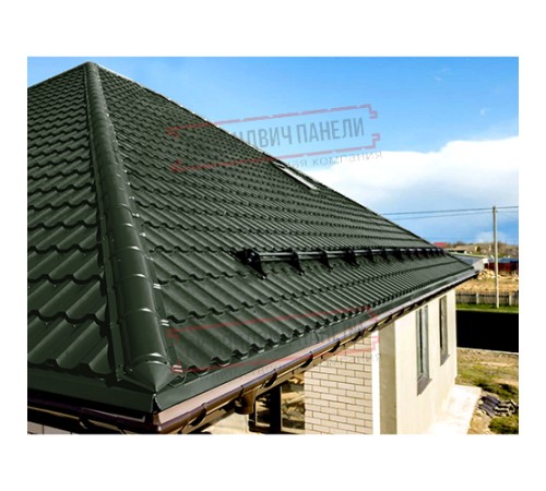 Планка конька круглого R110х2000 Viking E-6007-0.5