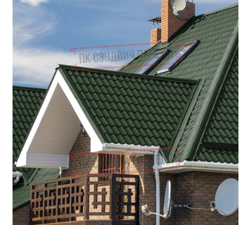 Планка угла наружного 115х115х2000 PURETAN-RR11-0.5