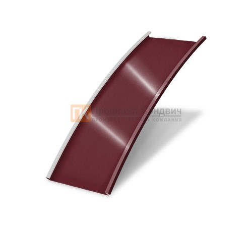 Продольно гнутый фальц гладкий 0,5 RAL 3005 Quarzit