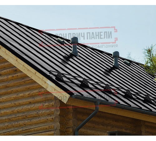 Фальц двойной стоячий Line 0,5 Satin Мatt RAL9005 черный