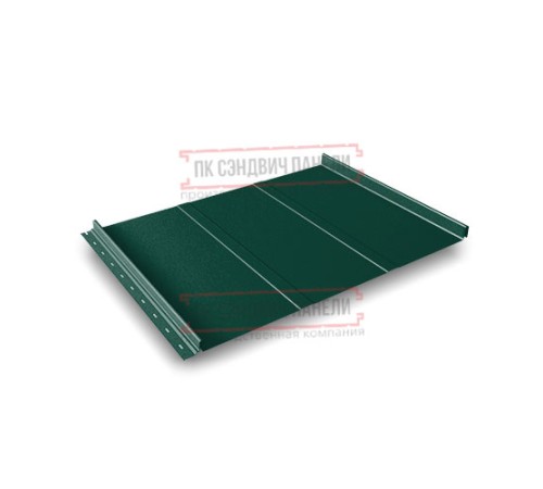 Кликфальц Line 0,45 Полиэстер RAL6005 зеленый мох с пленкой на замках