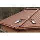 Кликфальц Pro 0,5 Velur RAL8004 терракота с пленкой на замках