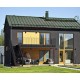 Кликфальц Pro Gofr 0,5 GreenCoat PuRALBT RR11 темно-зеленый (RAL6020 хромовая зелень) с пленкой на замках
