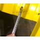 Продольно гнутый профнастил для укрытий конвейеров МП35ПГ-1076, 0,6, нержавеющий