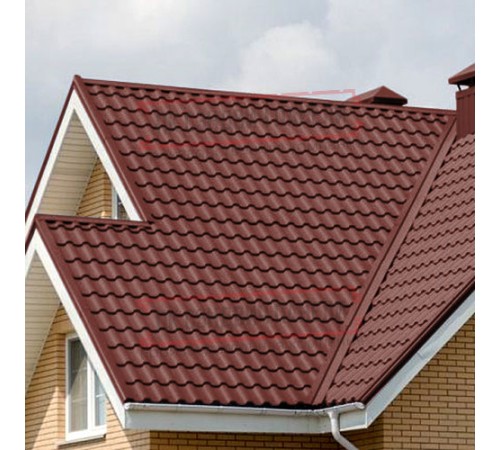 Металлочерепица Кредо RR29 GreenСoat Pural Matt-0,5