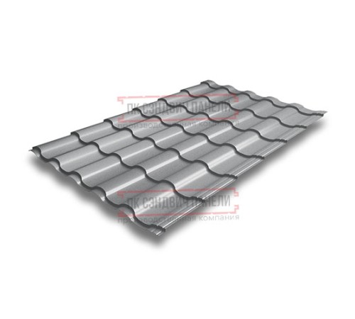 Металлочерепица Кредо RAL7004 Satin-0,5