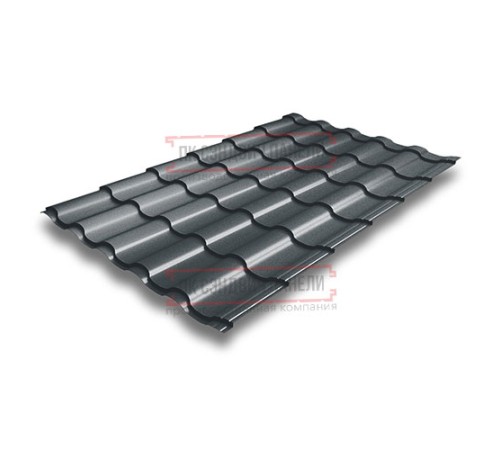 Металлочерепица Кредо RAL7016 Rooftop Matte-0,5