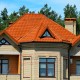 Металлочерепица Модерн RAL2004 Полиэстер-0,45