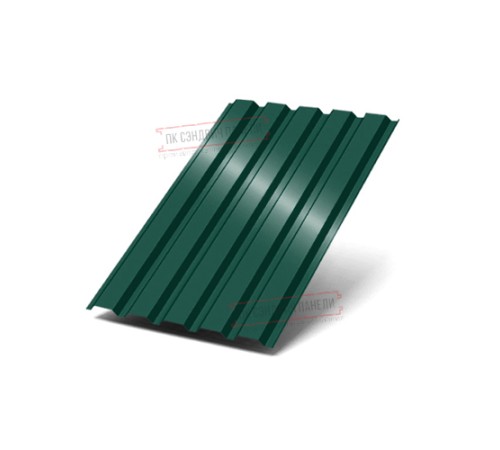 Профнастил МП35-1035 Призма RAL-6005-0.5