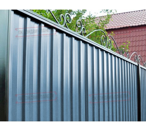 Профилированный лист С-15-1190-0.5 (с гранью) (Rooftop Matte) RAL 5024