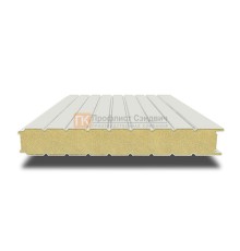 Сэндвич-панель для холодильных камер с пенополиуретаном, ширина 1000 мм, толщина 10 мм, 0.5/0.5, RAL9002