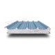 Сэндвич панели кровельные с пенополистиролом, ширина 1000 мм, толщина 10 мм, 0.5/0.5, RAL5024