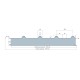 Сэндвич панели кровельные с пенополиуретаном, ширина 1000 мм, толщина 250 мм, 0.5/0.5, дуб