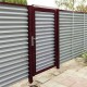 Калитка Жалюзи 2,0х1 RAL 3005 без заполнения