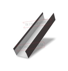Крышка 65х40 жалюзи Milan,Tokyo 0,5 GreenCoat Pural BT, matt RR 32 темно-коричневый