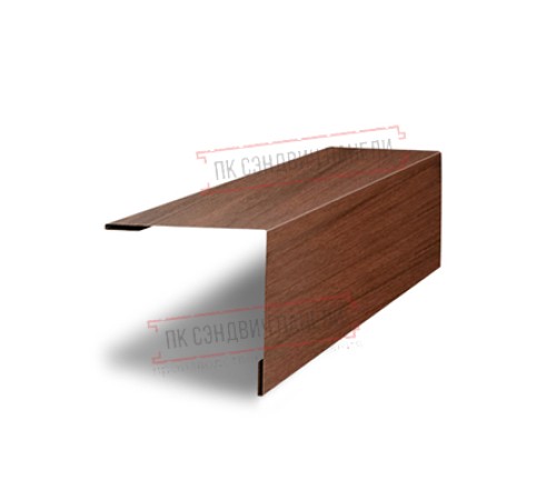 Планка завершающая 50х50 жалюзи Milan 0,45 Print Elite Rowan