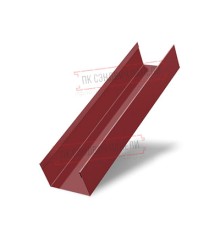 Стойка жалюзи Milan,Tokyo 0,5 Rooftop Matte RAL 3011 коричнево-красный