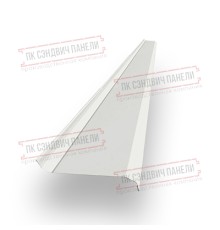 Забор-жалюзи S 58х120 мм, ПЭ, Ral 9003 - 0,35мм.