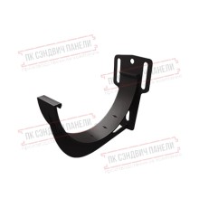 Кронштейн желоба slider ПВХ коричневый RR 32