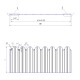 Профнастил фигурный С10 - 0,45 Окрас - А, Print Premium Silver Wood.