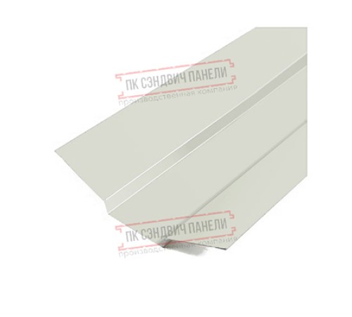 Планка ендовы верхняя 76х76х2000 Norman Ral9002-0.5