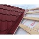 Планка ендовы нижняя 298х298х2000 Norman Ral3005-0.5
