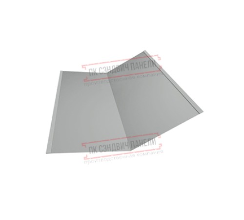Планка ендовы нижняя 298х298х2000 Norman Ral9006-0.5