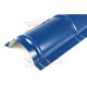 Планка конька круглого R110х2000 ПЭ-5005-0.5
