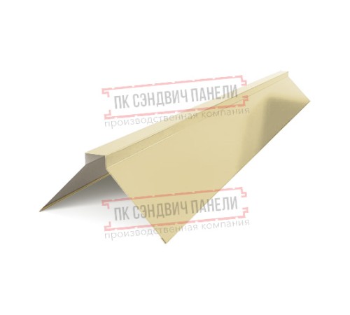Планка конька плоского 150х150х2000 ПЭ-1014-0.45