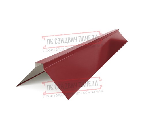 Планка конька плоского 120х120х2000 Norman ПЭ-3011-0.5