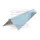 Планка конька плоского 150х150х2000 ПРМ-Met.Blue-0.5