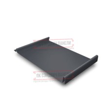 Кликфальц 0,5 PurPro Matt 275 RAL7024 мокрый асфальт с пленкой на замках