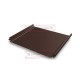 Кликфальц Pro 0,45 Drap RAL8017 шоколад с пленкой на замках