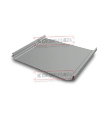 Кликфальц Pro 0,5 Satin RAL9006 бело-алюминиевый с пленкой на замках