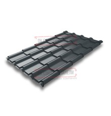 Металлочерепица Камея RAL7016 Rooftop Matte-0.5