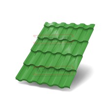 Металлочерепица Монтекристо-ML RAL6018 Norman-0.5