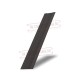 Крепежная планка жалюзи Milan,Tokyo 0,5 Velur RR 32 темно-коричневый