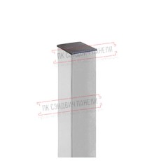Столб 62х55х1,4х2500 Zn