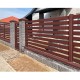 Ламель лицевая 150 жалюзи Texas 0,5 Velur RAL 3009 оксидно-красный