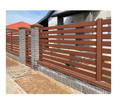 Крышка 45х20 жалюзи Texas 0,5 PurLite Мatt RAL 8004 терракота